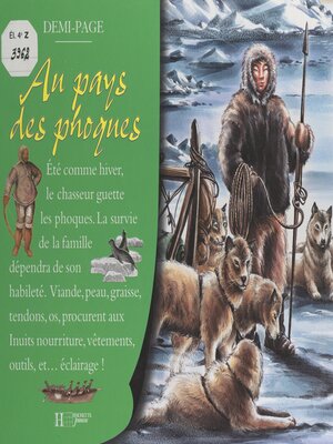cover image of Au pays des phoques
